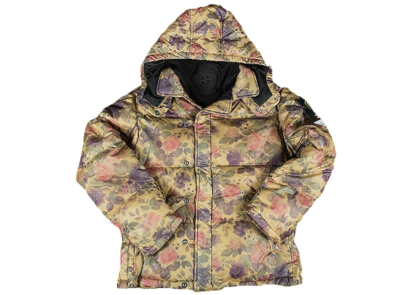 Supreme Stone Island Lamy Cover Stampato Puffy Jacket Copper Fw17 Supreme Stone Island Lamy Cover Stampato Puffy Jacket Copper Fw17