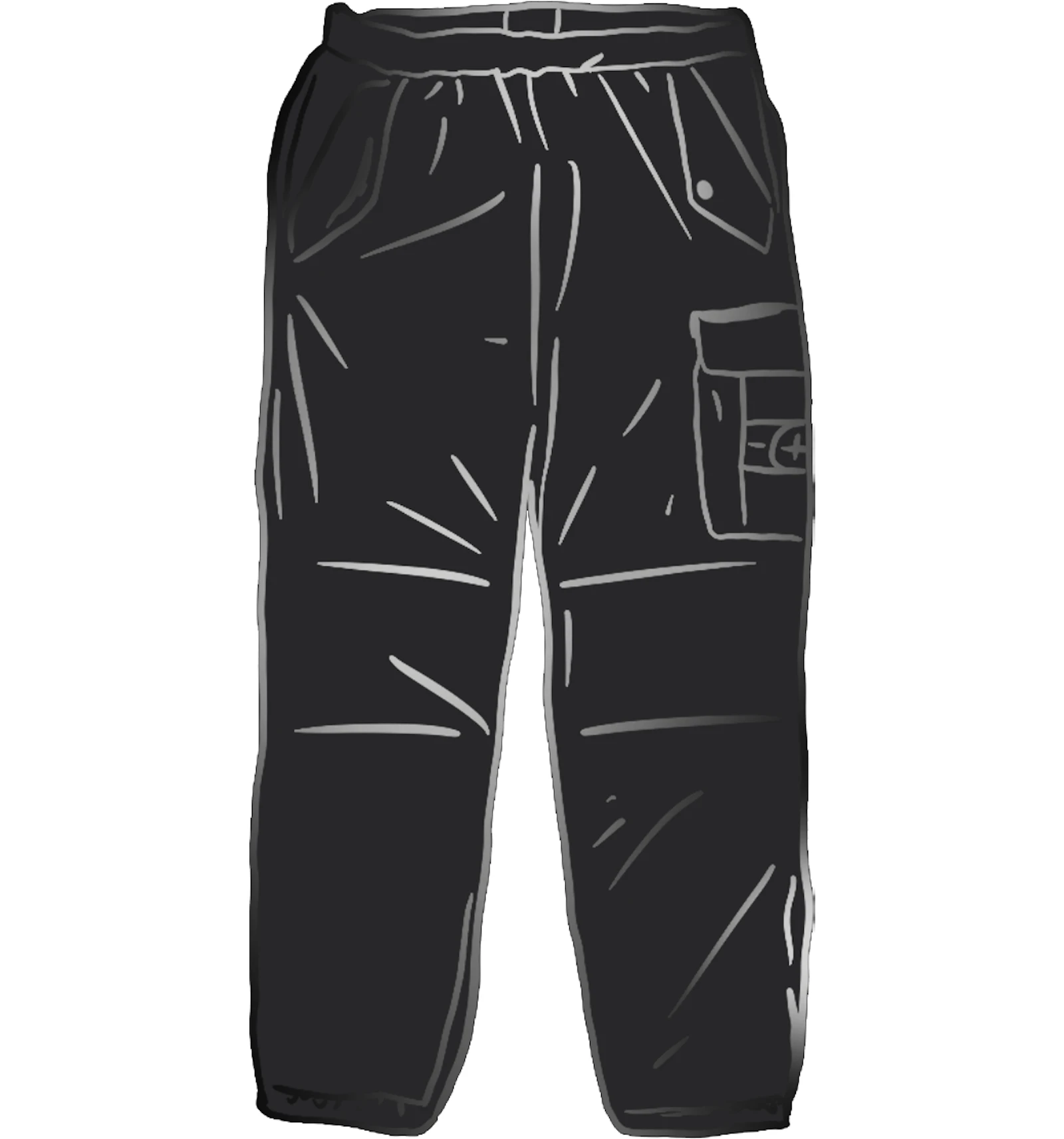 Premium Line Supreme Stone Island Painted Cargo Pant