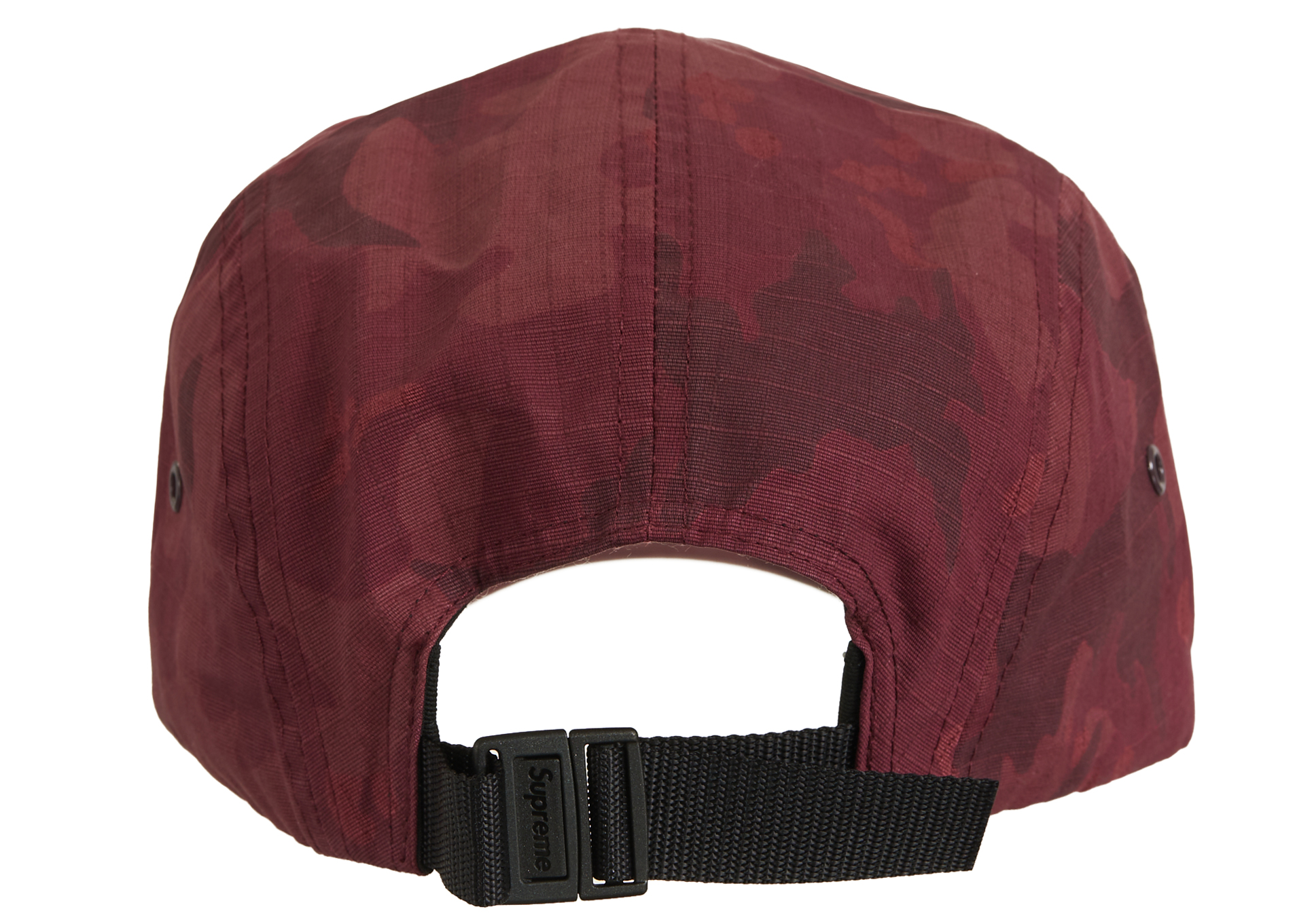 Supreme Stone Island Reactive Ice Camo Ripstop Camp Cap Red - SS22