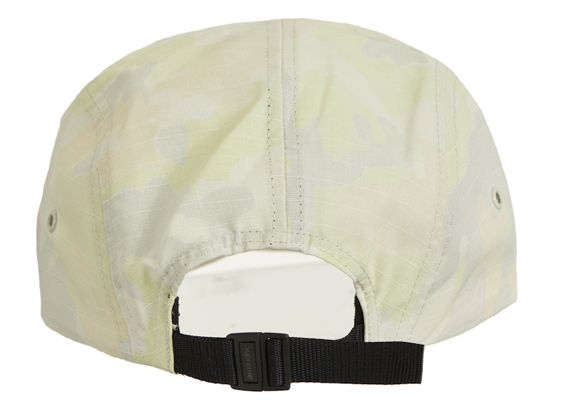 Supreme Stone Island Reactive Ice Camo Ripstop Camp Cap Tan - SS22