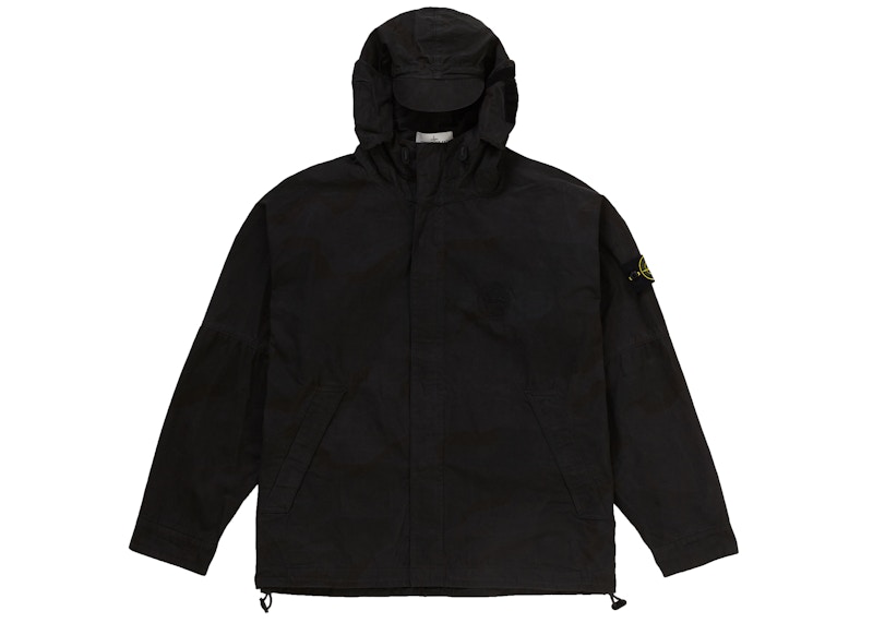 Supreme Stone Island Riot Mask Camo Jacket Black Camo メンズ ...