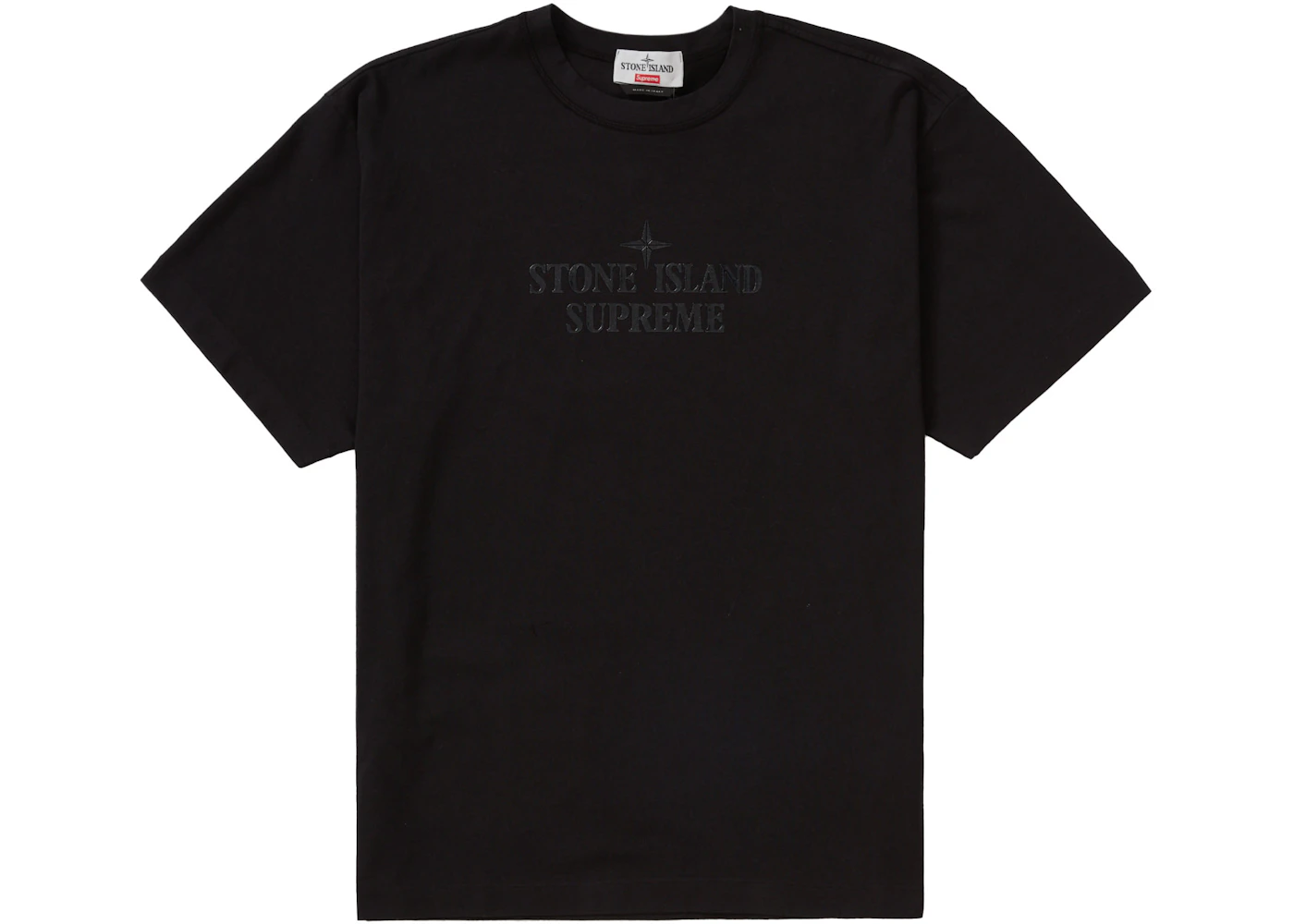 Supreme Stone Island S/S Top Black Men's SS22 US