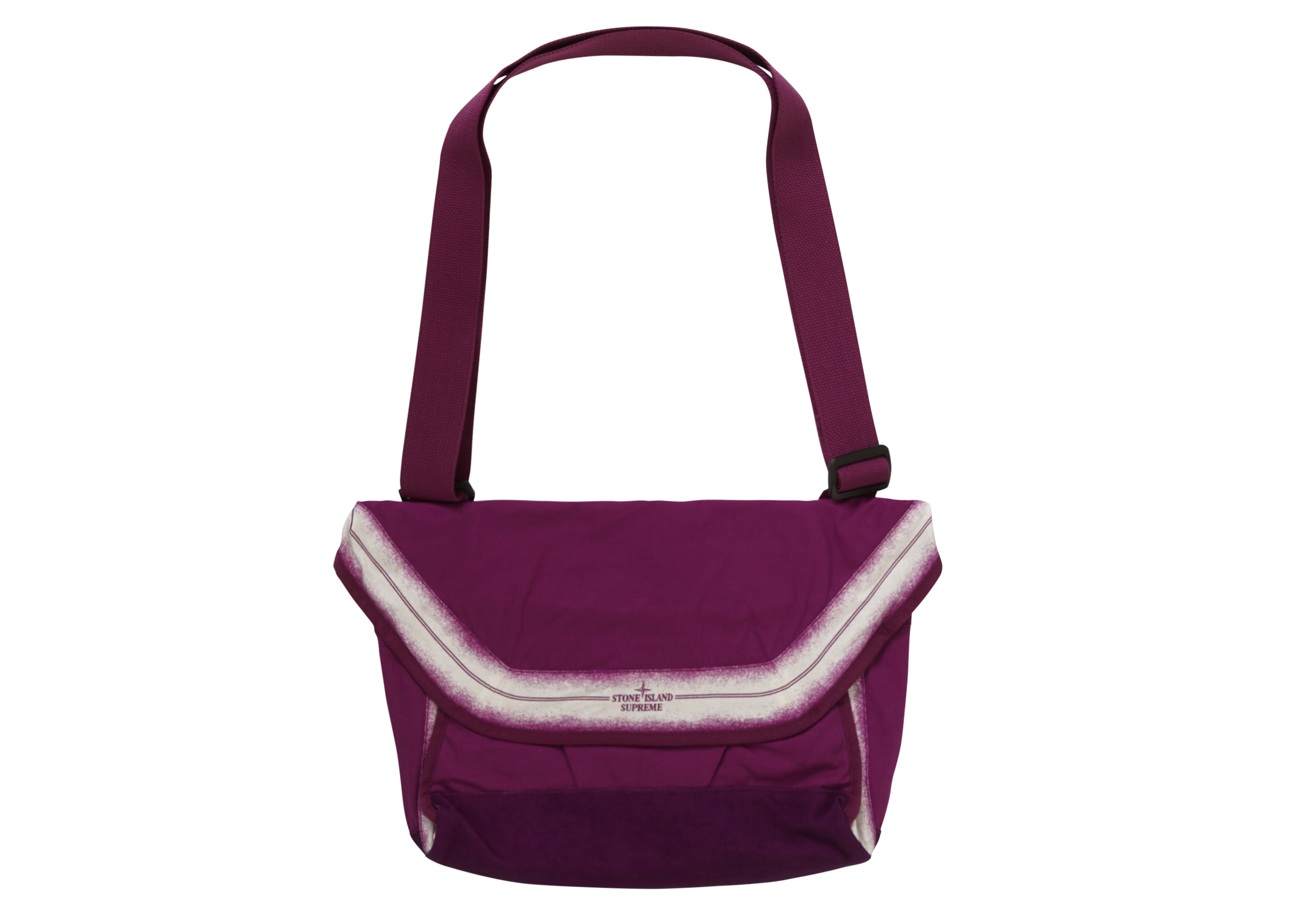 Supreme Stone Island Stripe Messenger Bag 7L Purple - SS22 - US