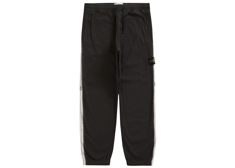 Supreme Stone Island Stripe Sweatpant Black Men's - SS22 - US