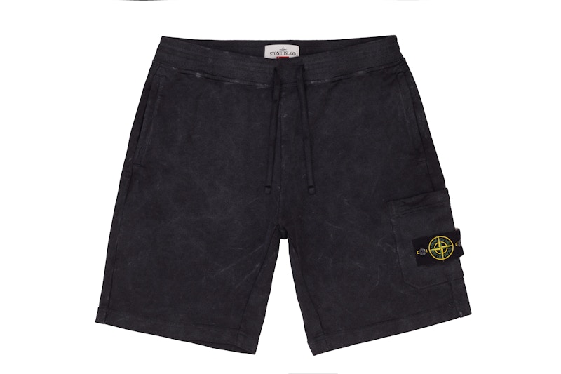 Supreme Stone Island Sweatshort Black Men's - SS19 - US