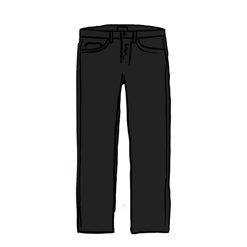 SUPREME Stone Washed Black Slim Jean 30 supreme stone washed black