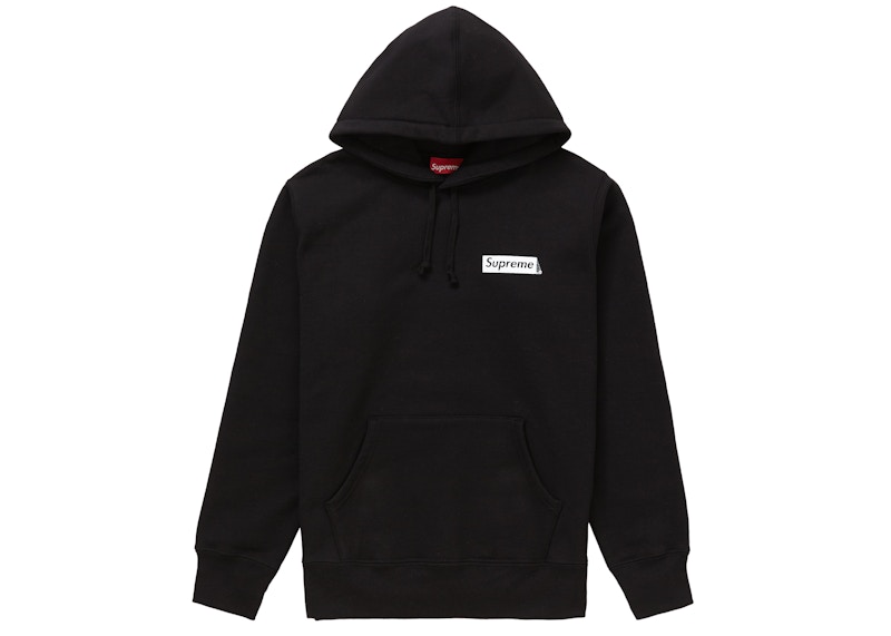 Supreme Stop Crying Hooded Sweatshirt Black Men's - FW19 - US