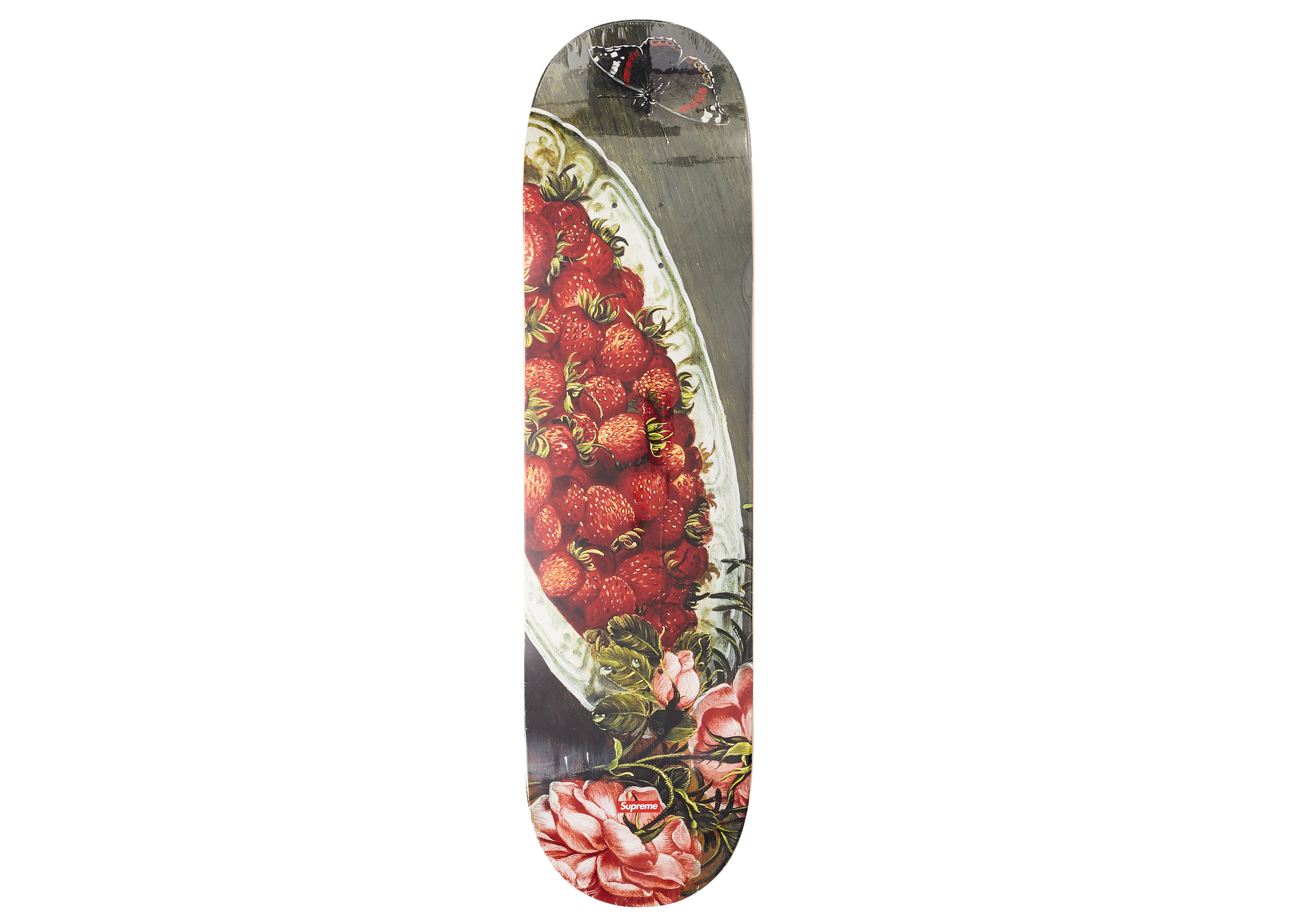 Supreme Strawberries Skateboard Deck Multicolor SS23 US
