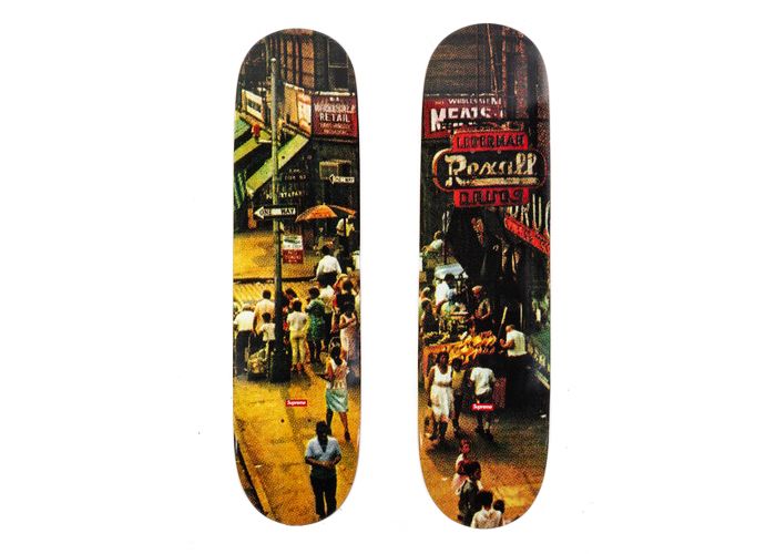 Supreme Street Scene Right Skateboard Deck Multi - FW10 - JP