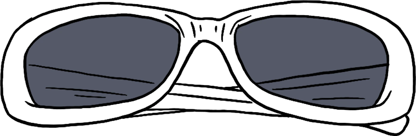 シュプリーム Stretch Sunglasses  Clear