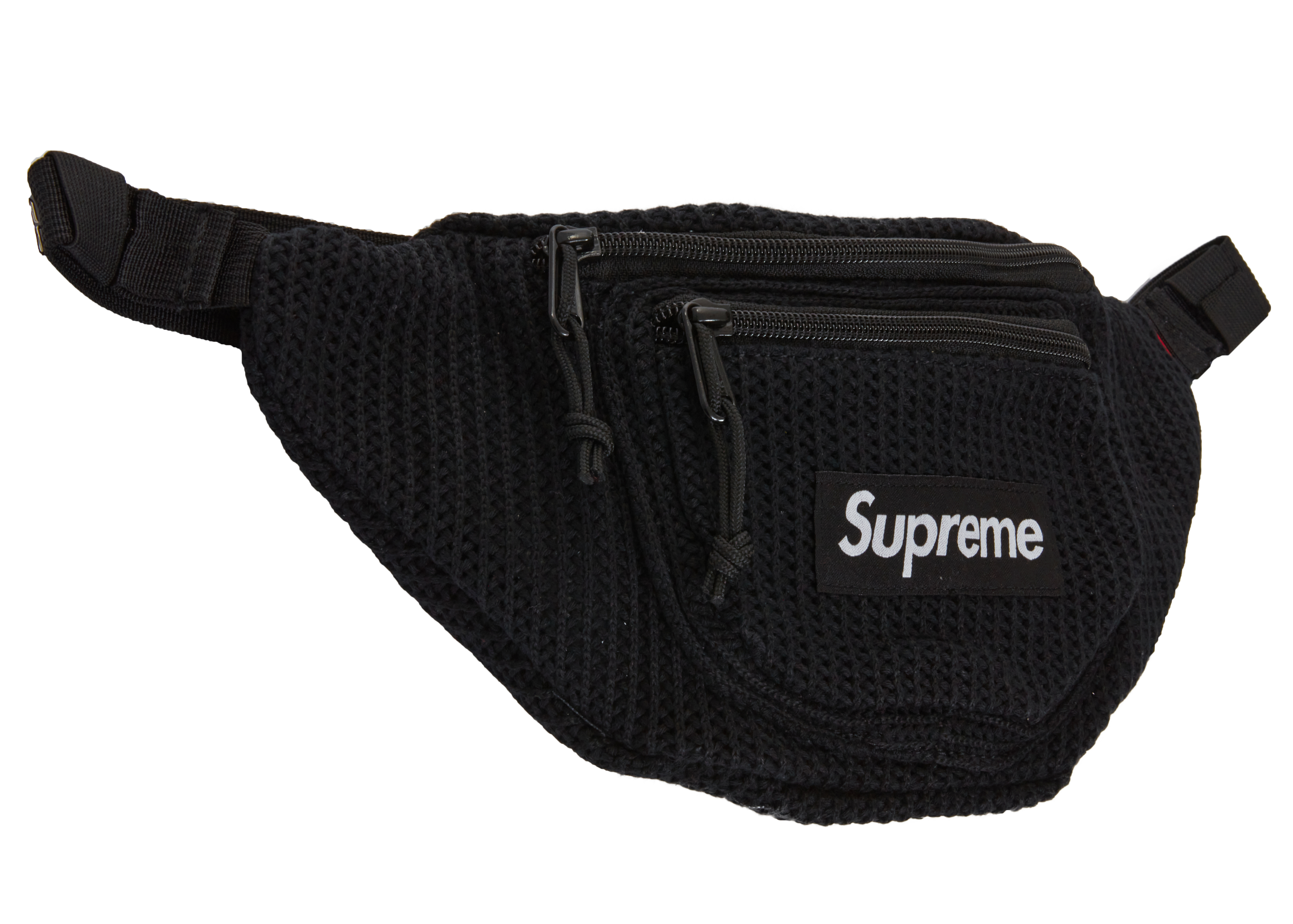 Supreme String Waist Bag Black