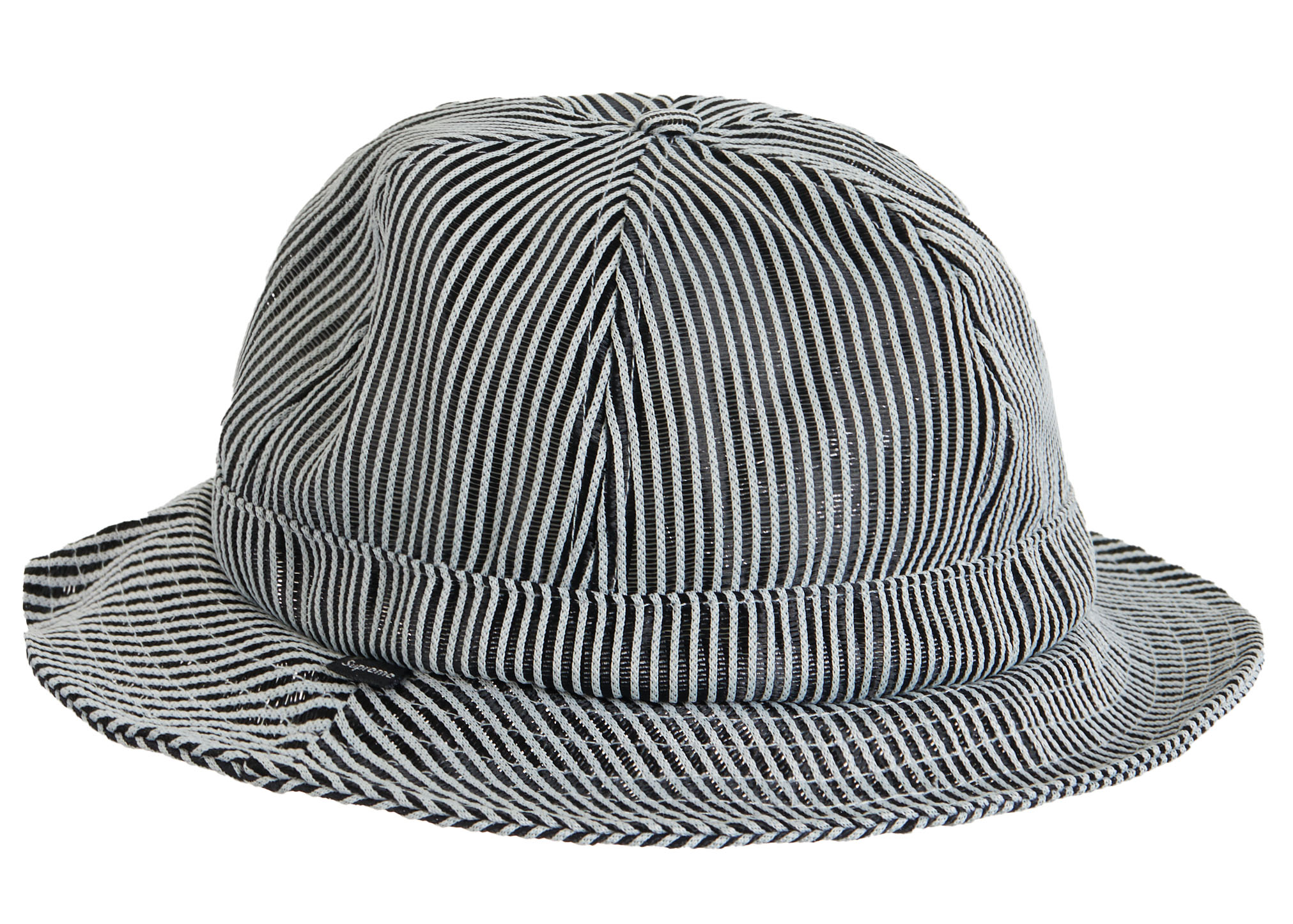 Supreme Stripe Mesh Bell Hat Black - SS22 - US