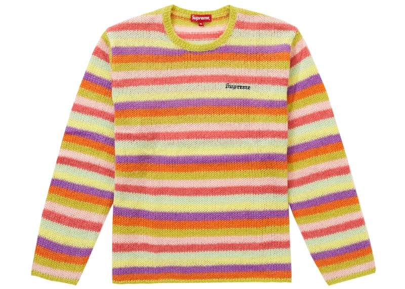 完売品】supreme Gradient Striped Sweater-