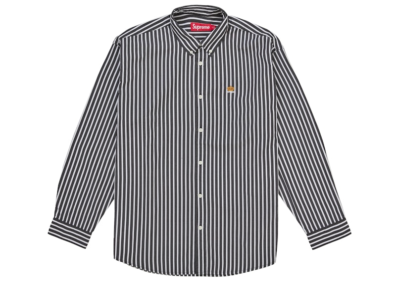 Supreme Stripe Shirt (SS26) Black Men's - SS26 - GB
