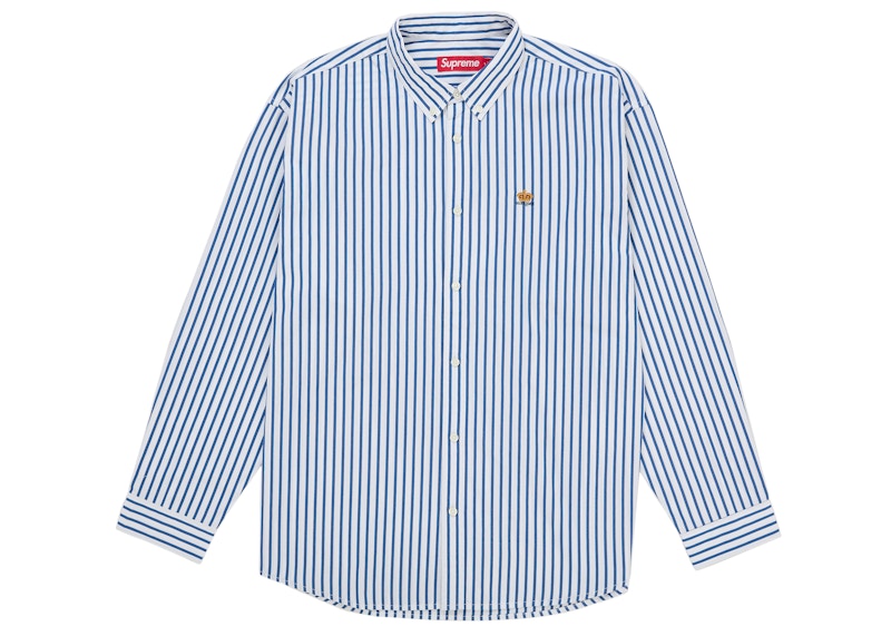 Supreme Stripe Shirt (SS26) Blue Men's - SS26 - US