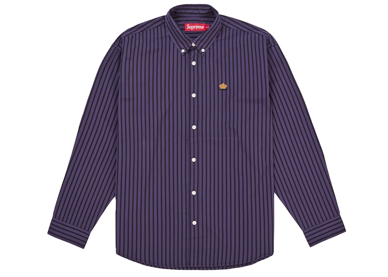 Supreme ストライプポロシャツ M 3\11 本日限定　値下げします org.jpg