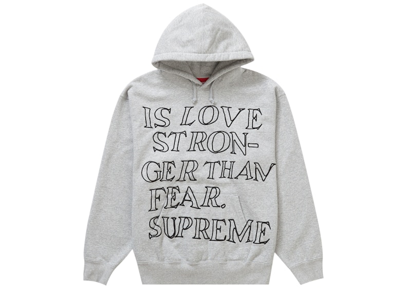 Supreme Stronger Than Fear Hooded www.anac-mali.org