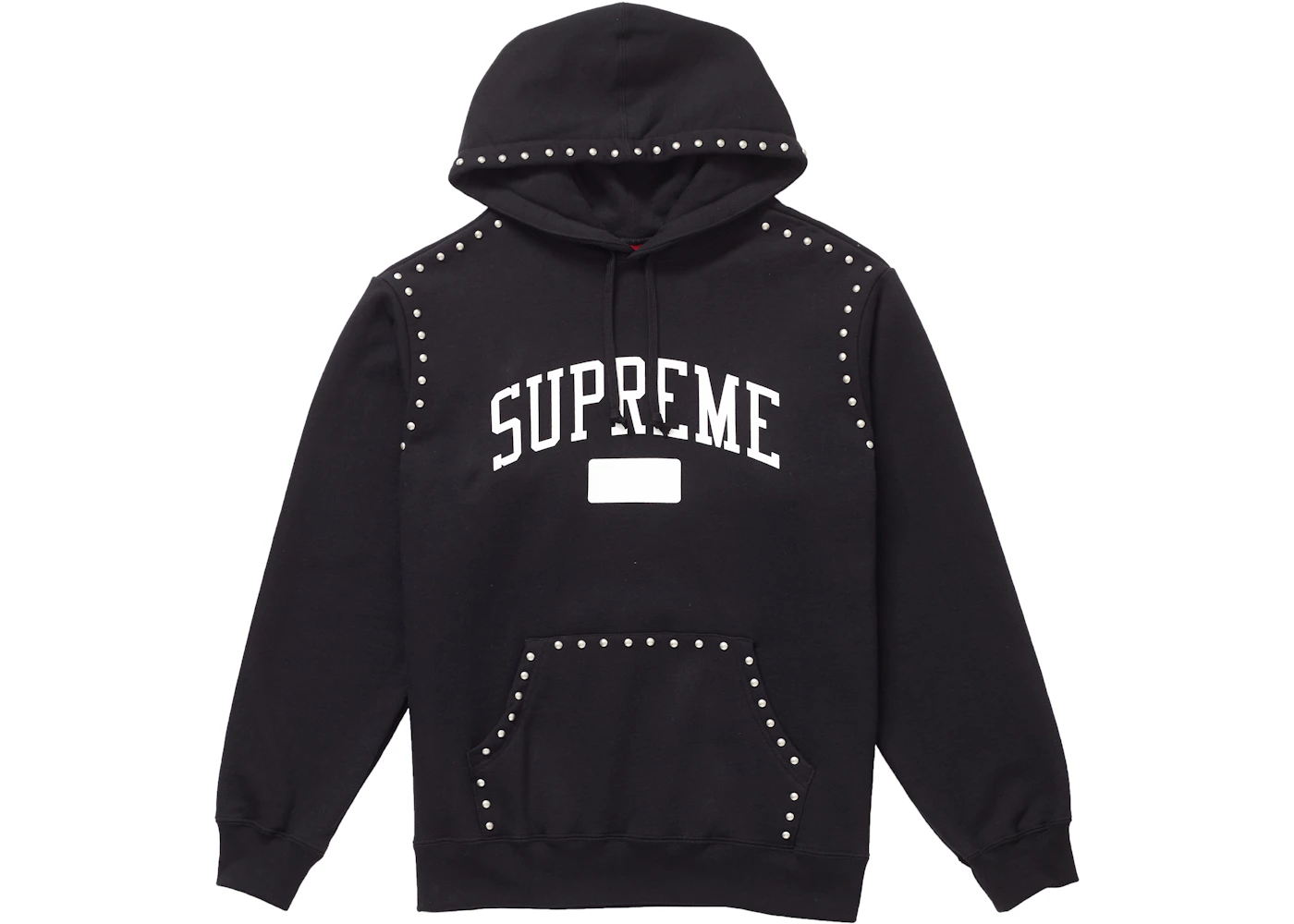 Studded Tnf Supreme Hoodie Supreme Studded Hooded Sweatshirt (FW18