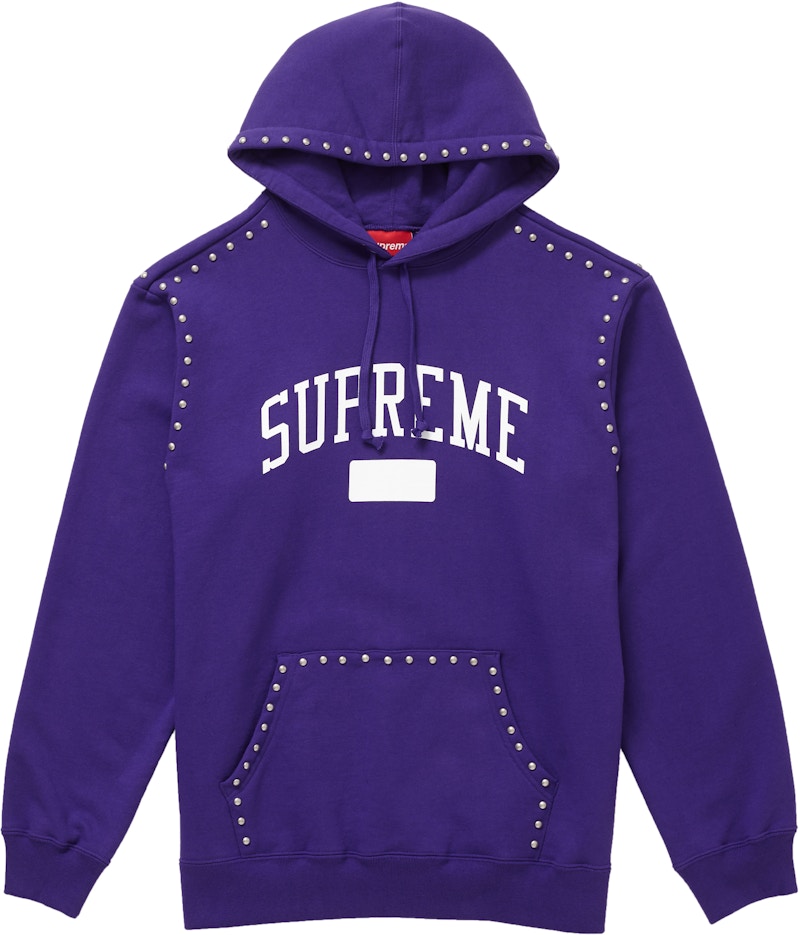 supreme studded collars hooded
