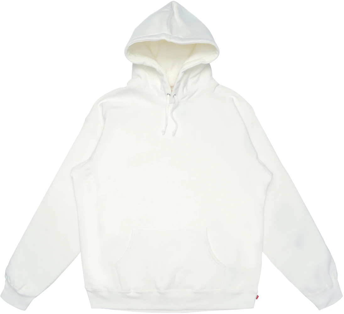 Supreme Studded Hooded Sweatshirt White Men's - SS18 - US