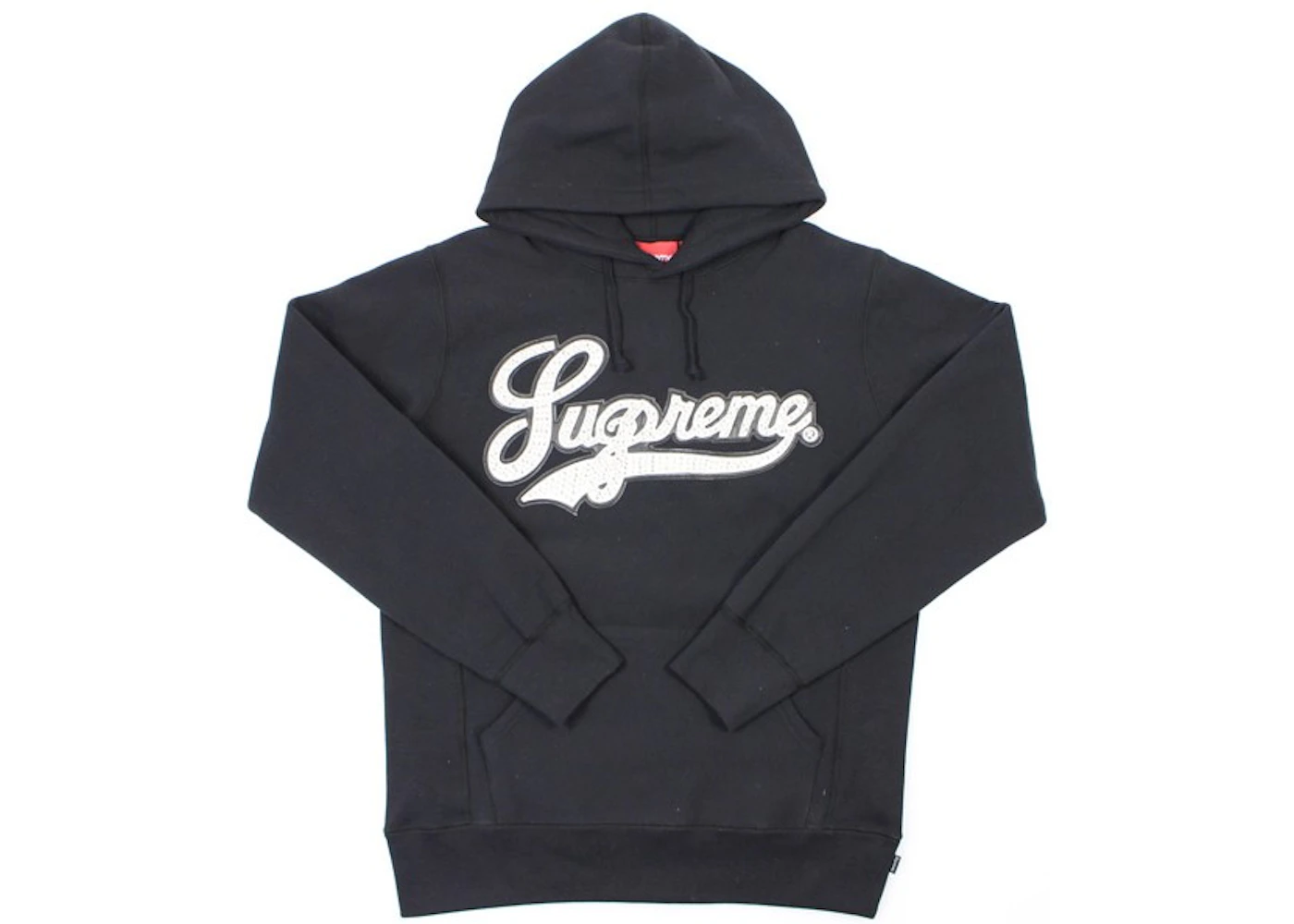 Supreme script logo hoodie Clearance