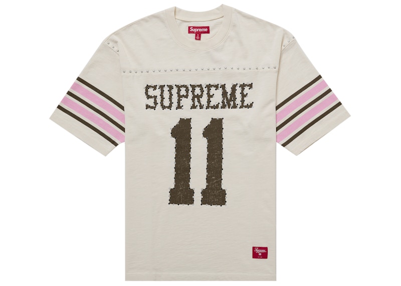 シャツ Supreme Supreme Split S/S Football Top Supreme Split S/S Football Top Black Men's - SS25 - US