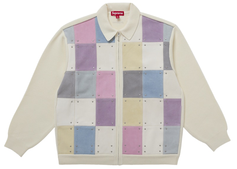 トップス Supreme Studded Suede Zip Up Cardigan Fall/Winter 2025 Preview – Supreme