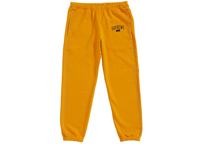 Supreme Studded Sweatpant Gold - FW18 メンズ - JP