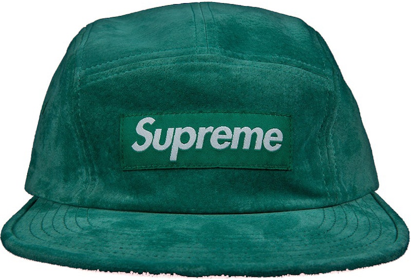 Supreme Suede Camp Cap Light Green - SS17 - US