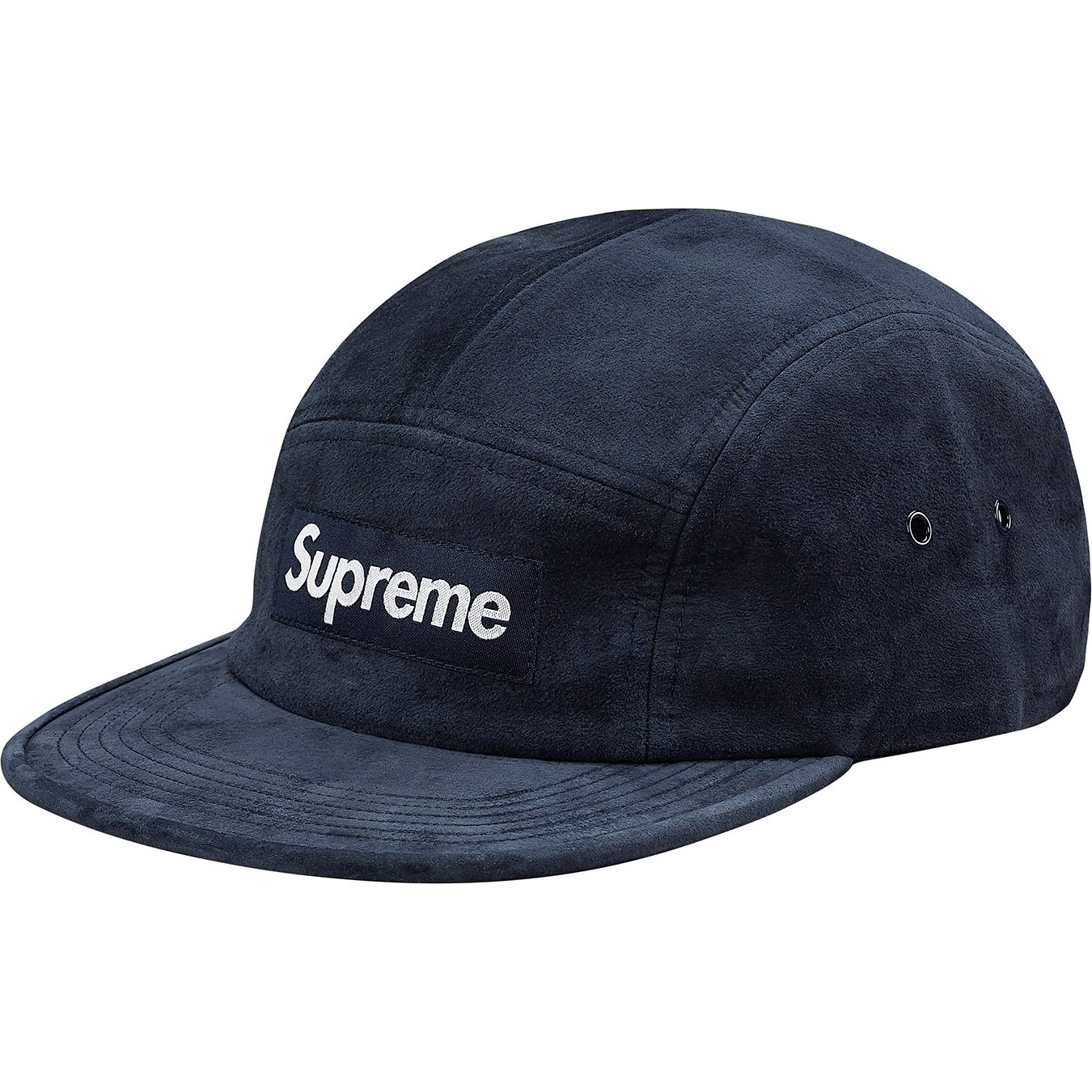 Supreme Suede Camp Cap (SS18) Navy - SS18 - US