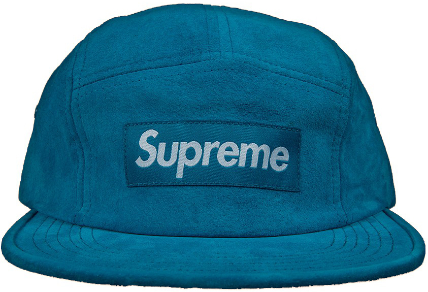 Supreme Suede Camp Cap Turquoise - SS17 - US
