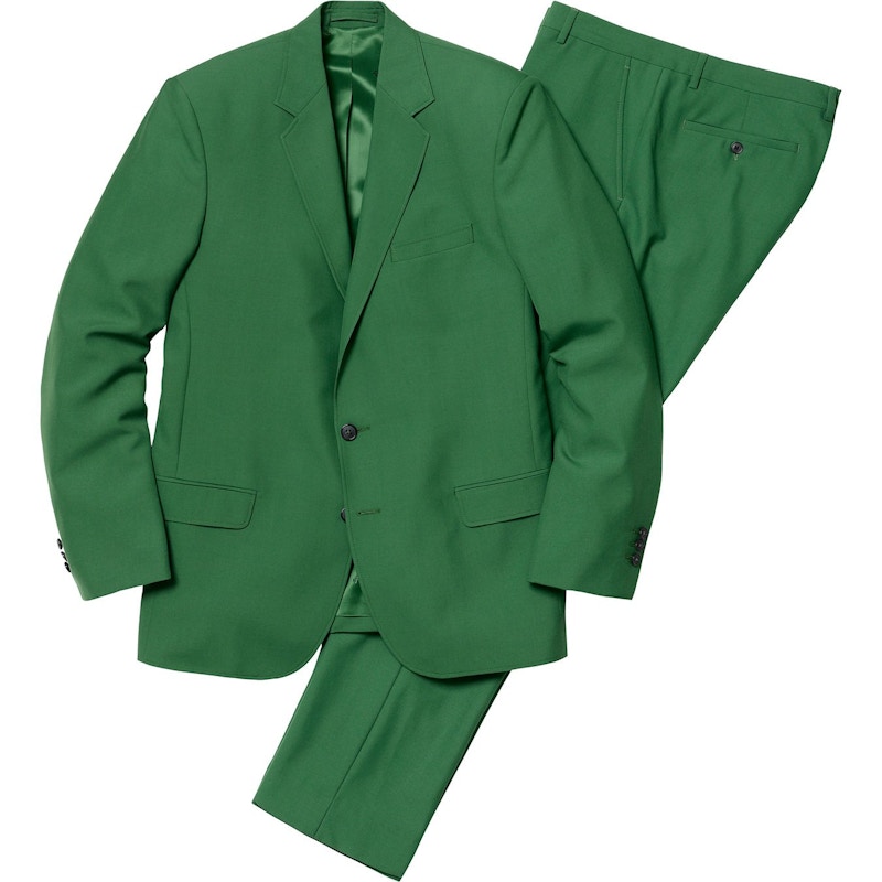 Supreme on sale green suit