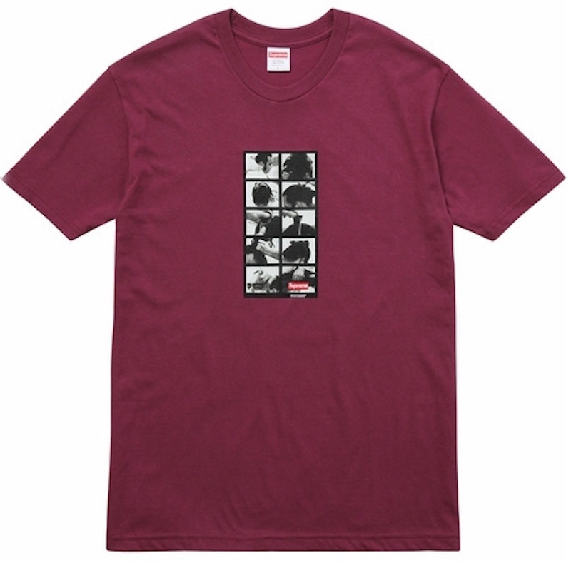 Supreme Sumo Tee Maroon メンズ - SS16 - JP