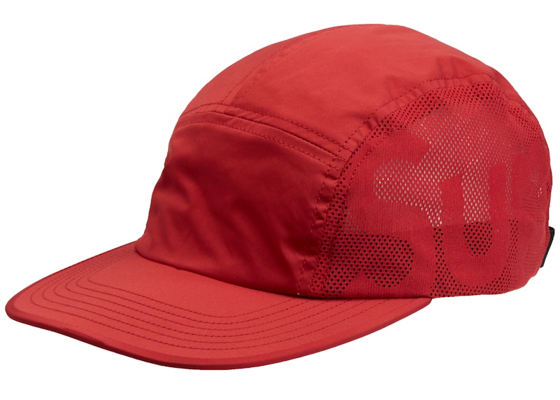 red designer hat