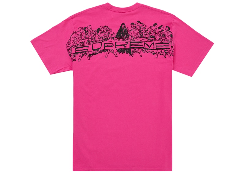 Supreme Supper Tee Fuchsia
