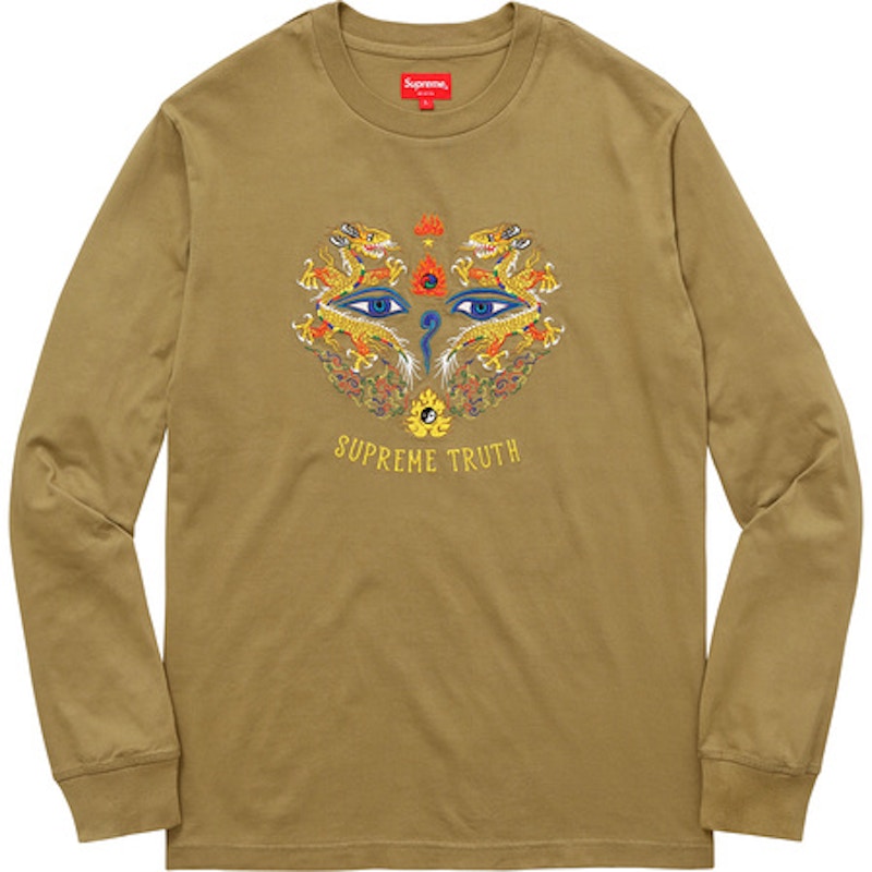 supreme long sleeve tee