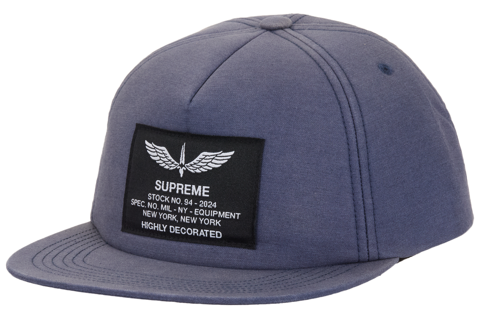 Supreme Surplus 5-Panel Navy - SS24 - JP