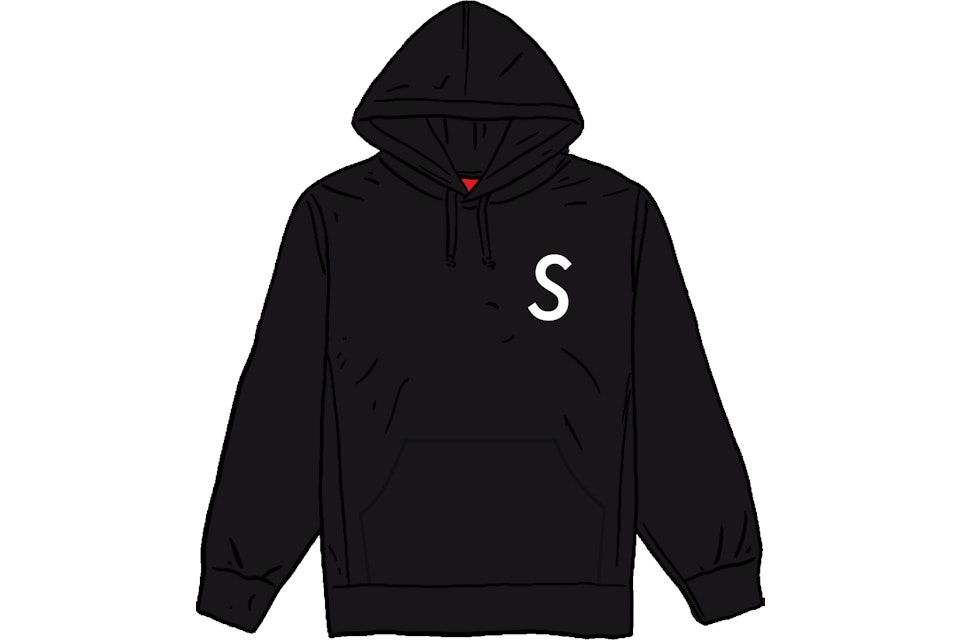 Supreme Swarovski S Logo Hooded Sweatshirt Black - SS21 Men's - GB