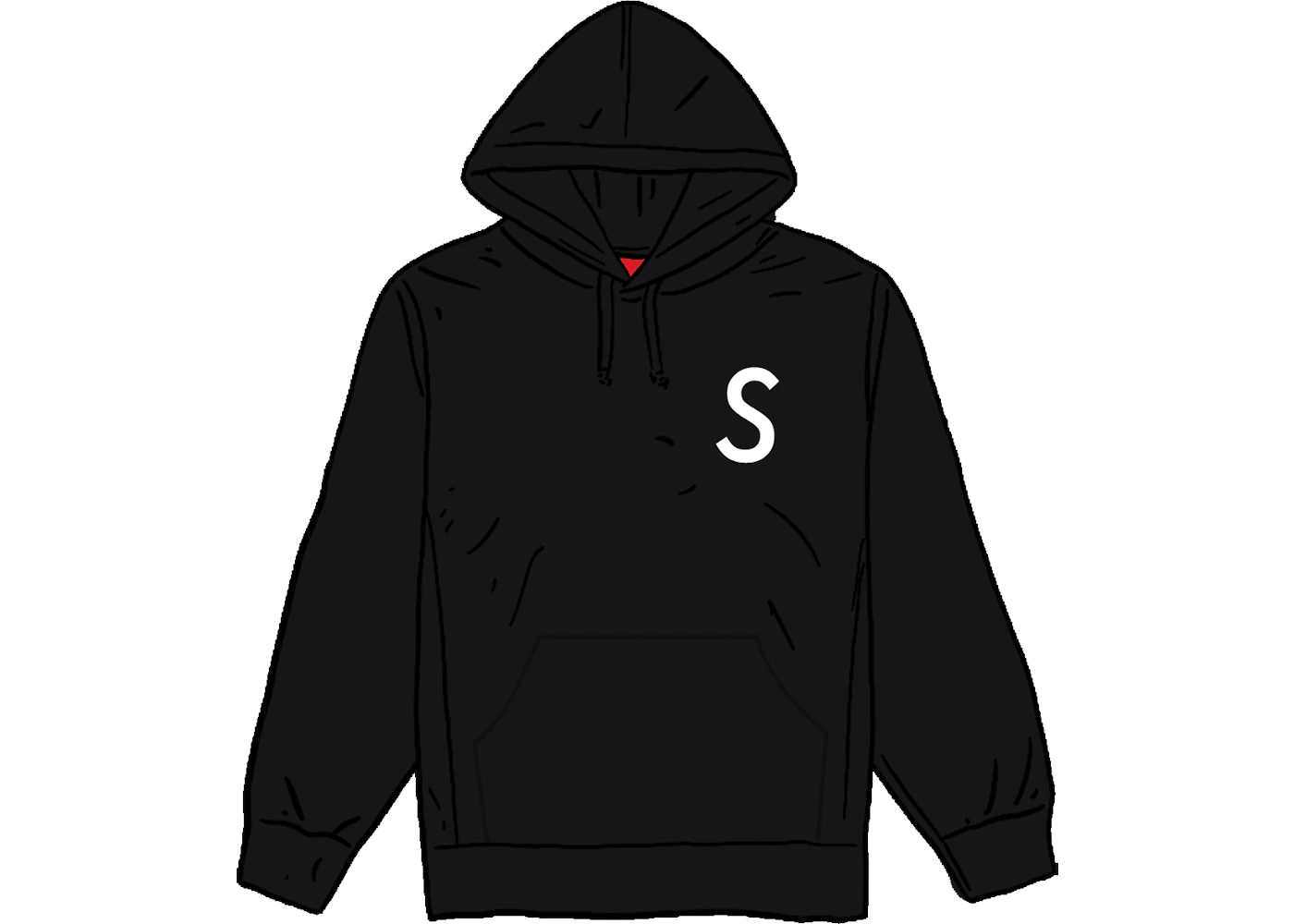 Swarovski® S Logo Hooded Sweatshirt Supreme Swarovski S Logo Hooded Sweatshirt Black Men's