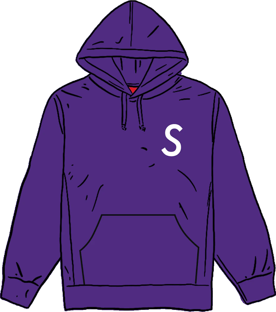 シュプリーム Swarovski S Logo Hooded