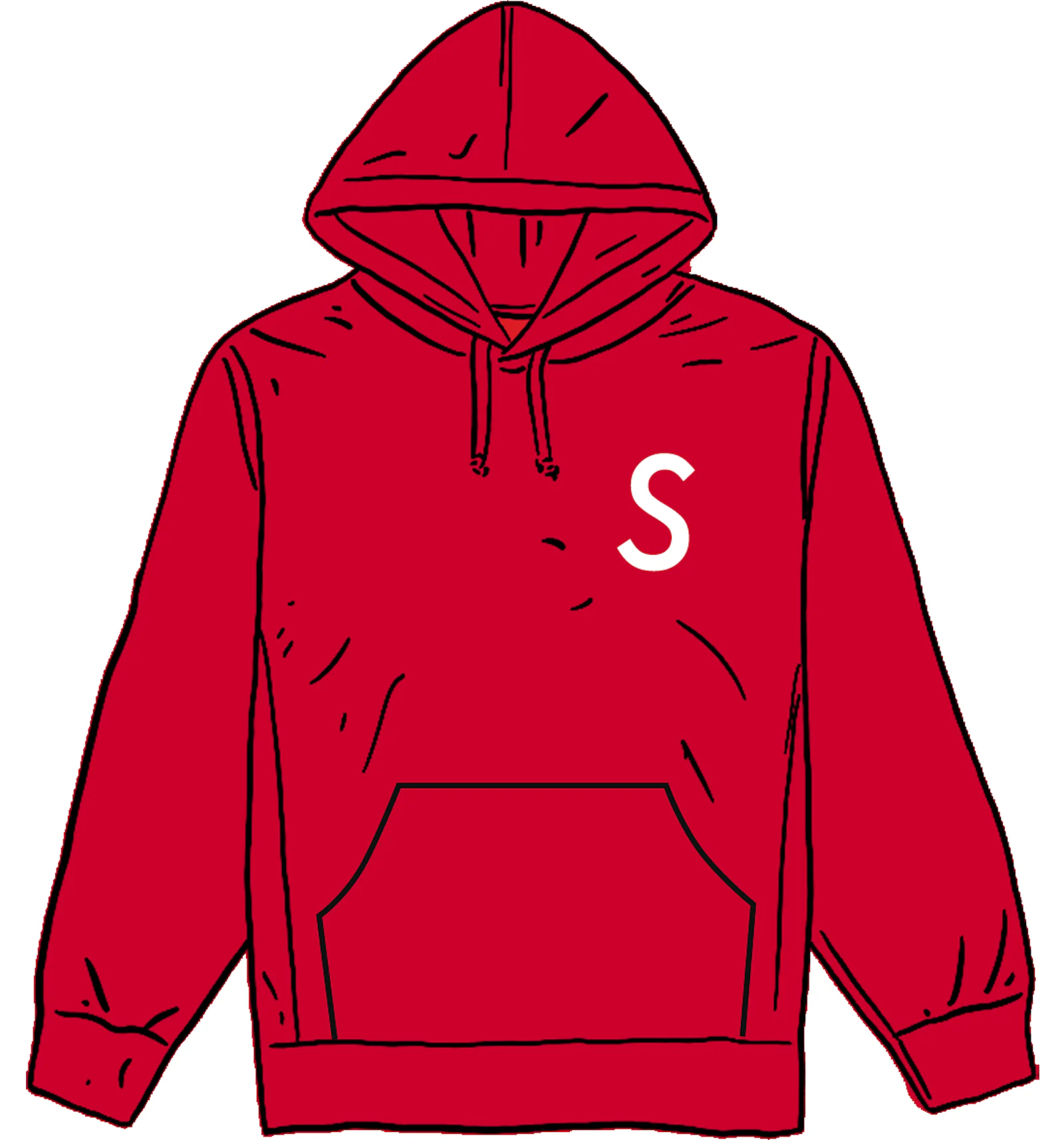 Supreme Swarovski S Logo Hooded Sweatshirt Red Men s SS21 US