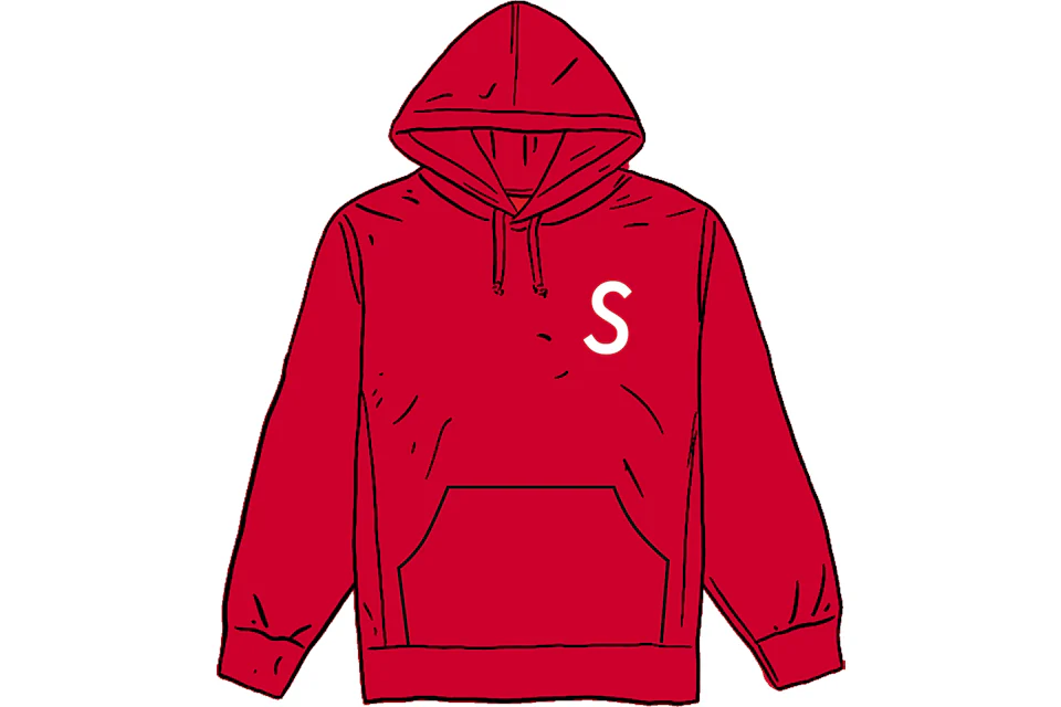 Supreme Swarovski S Logo Hooded Sweatshirt Red Men's - SS21 - US