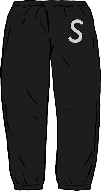 Supreme Swarovski S Logo Sweatpant Black Men's - SS21 - US