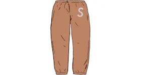 Supreme Swarovski S Logo Sweatpant Brown