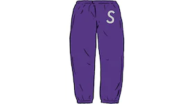 Supreme Swarovski S Logo Sweatpant Purple