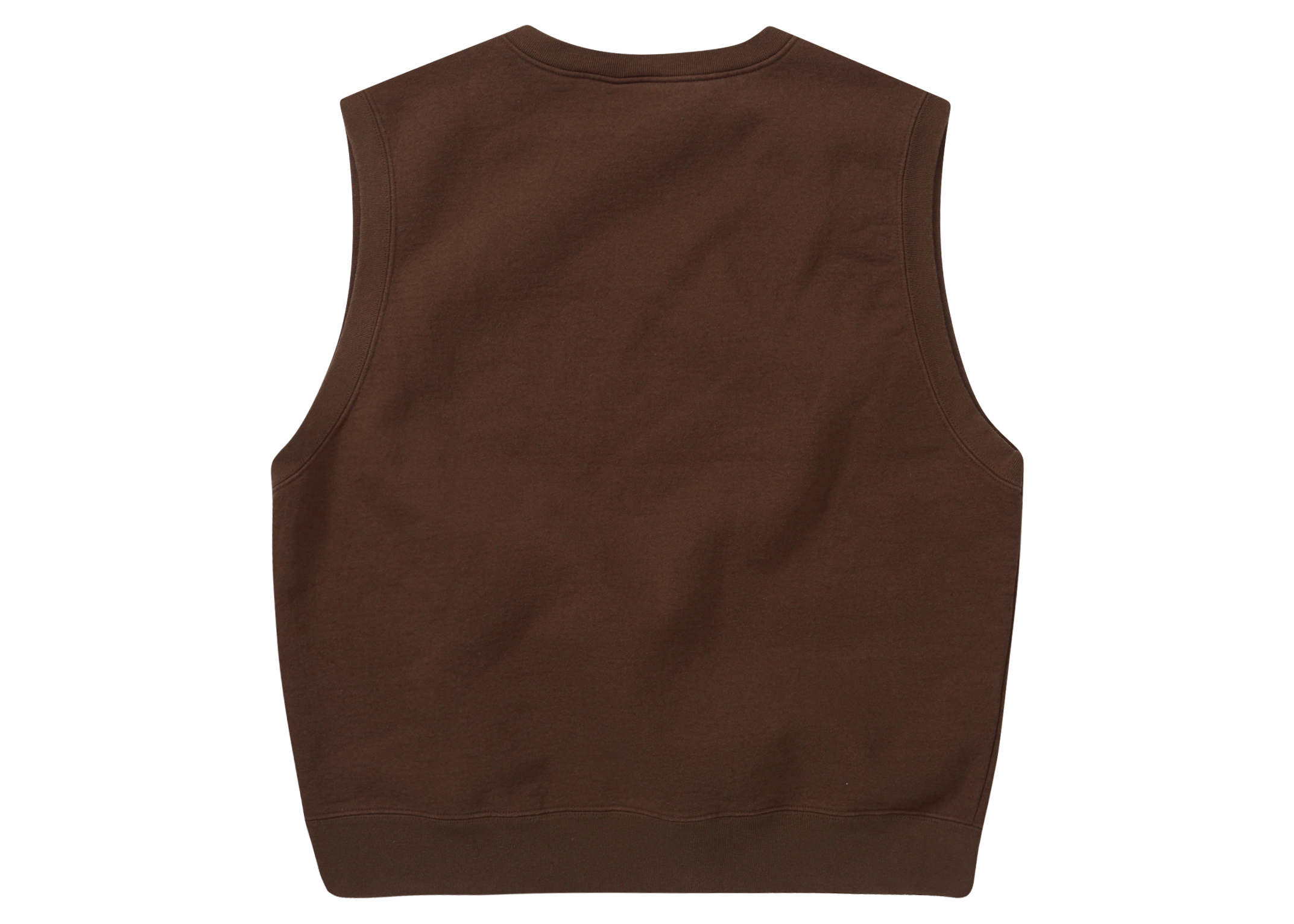 Supreme Sweatshirt Vest Brown Men's - SS23 - US