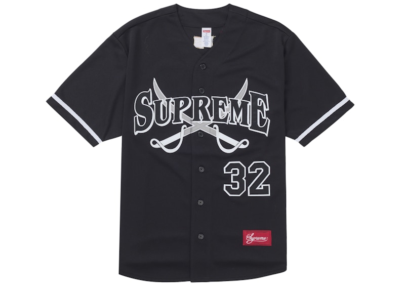 トップス Supreme Polartec Baseball Jersey L Black Supreme Polartec Baseball Jersey (FW24) - $138