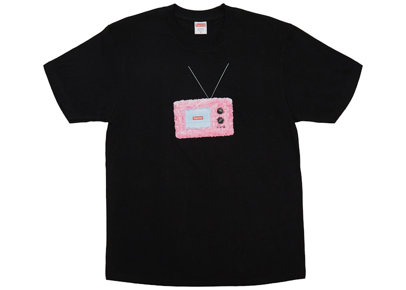 Supreme TV Tee Black メンズ - SS18 - JP