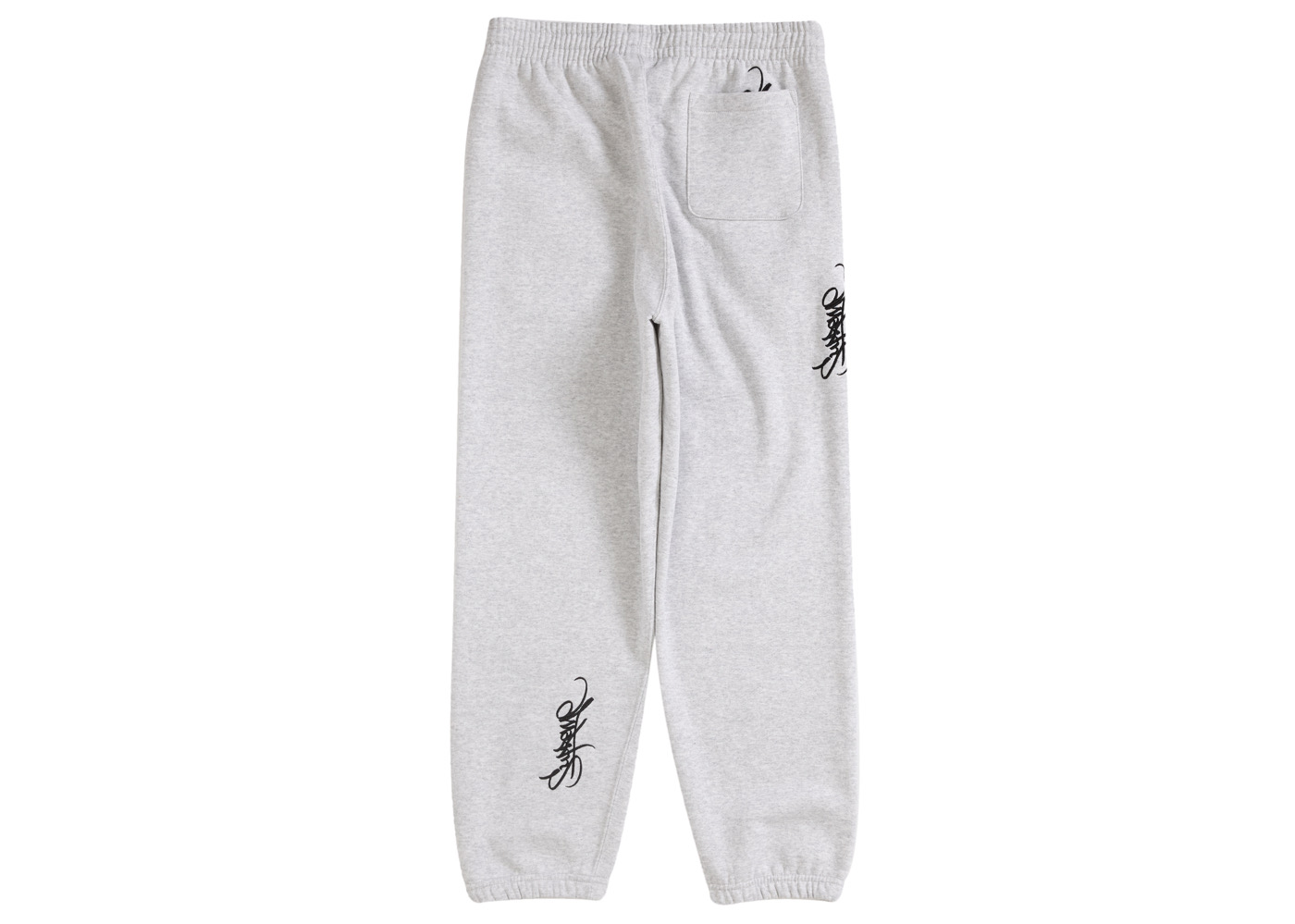 Supreme Tag Sweatpant Ash Heather