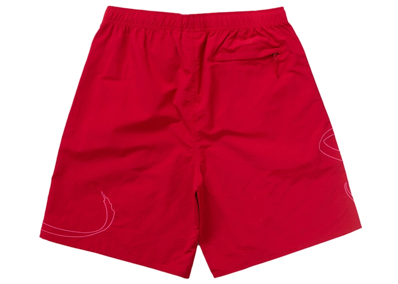 Supreme Tag Water Short Red Men's - SS24 - GB